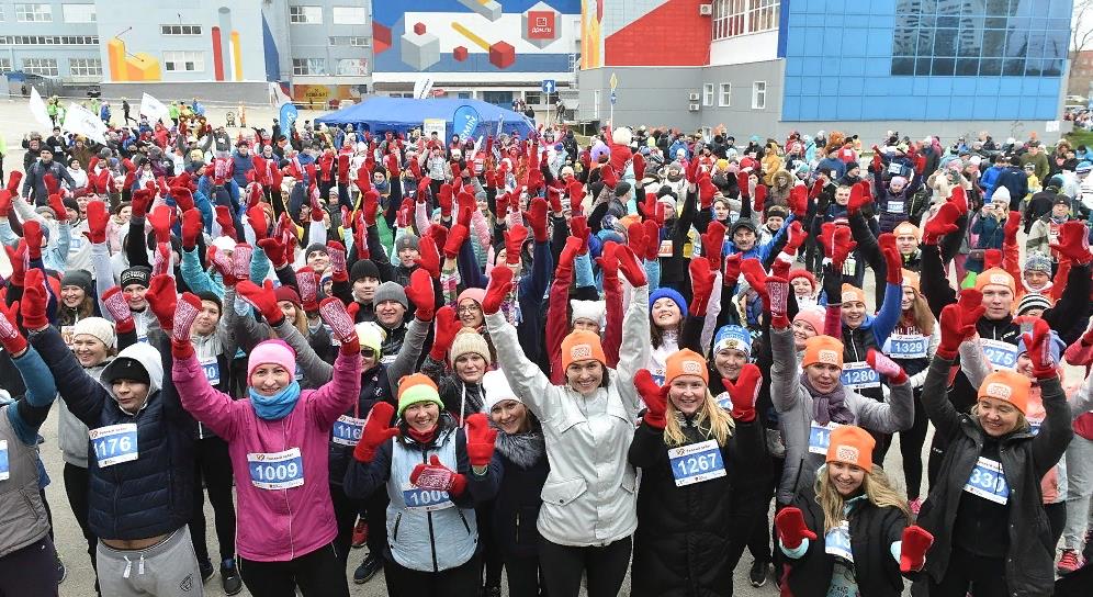 В «Теплом забеге» в Перми приняли участие более 1000 бегунов