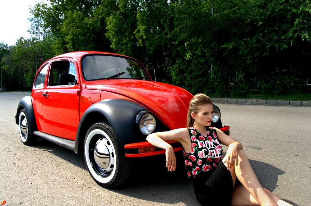 Обзор яркого Volkswagen Juke из Перми.